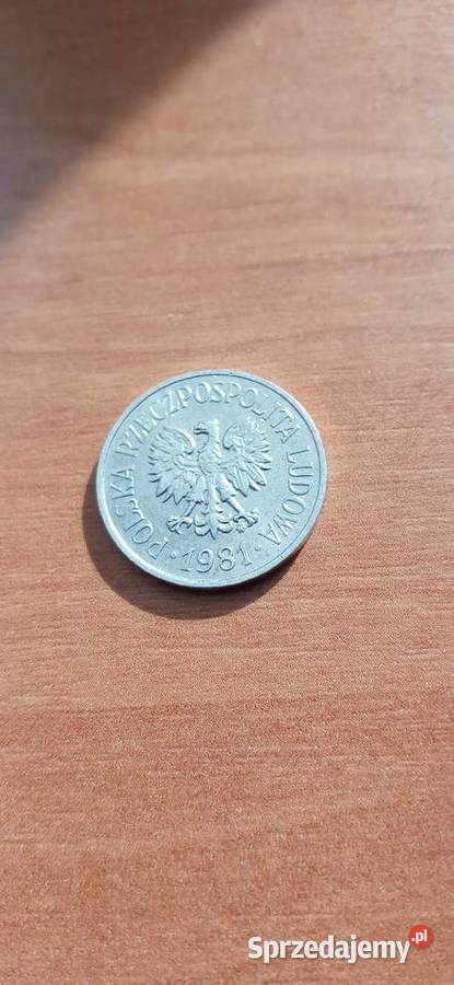 Moneta 20grz 1981r śląskie