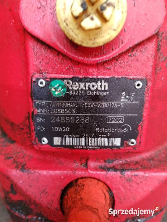 Hydromotor A6VM80HAXU1 Rexroth Schaffer częsci Części zamienne Krobia sprzedam