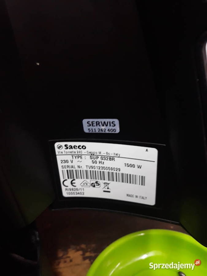 Ekspres do kawy Saeco Talea Ring Plus UZYWANY dolnośląskie Strzelin sprzedam