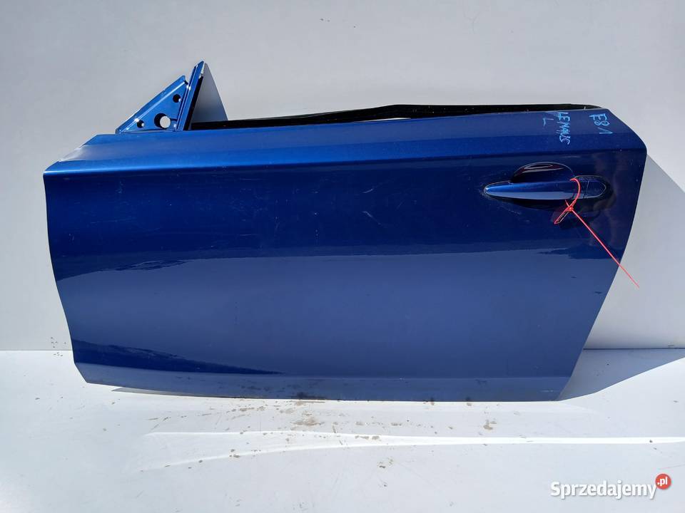 DRZWI LEWE PRZEDNIE BMW E81 LE MANS BLAU osobowe Drzwi Strzyżewice