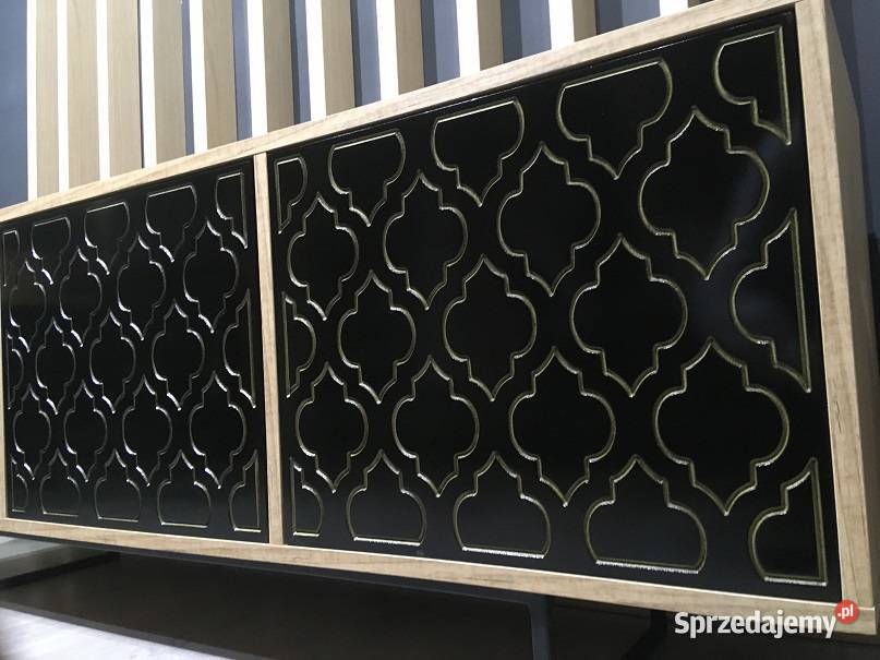 Szafka RTV designerski sideboard dąb 160 40cm Jarosław