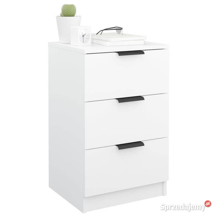 Szafka nocna biała 40x36x65 WM811268 Warszawa
