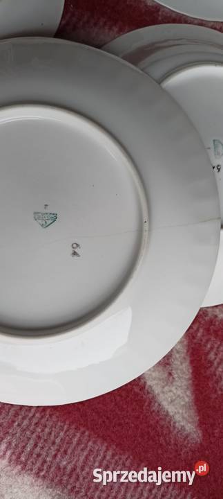 Talerze porcelana Chodzież wielkopolskie Gniezno