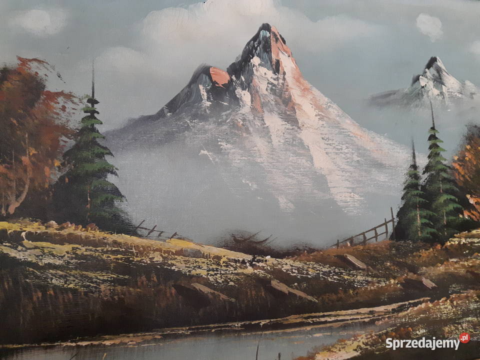 Obraz olejny Pejzaż górski