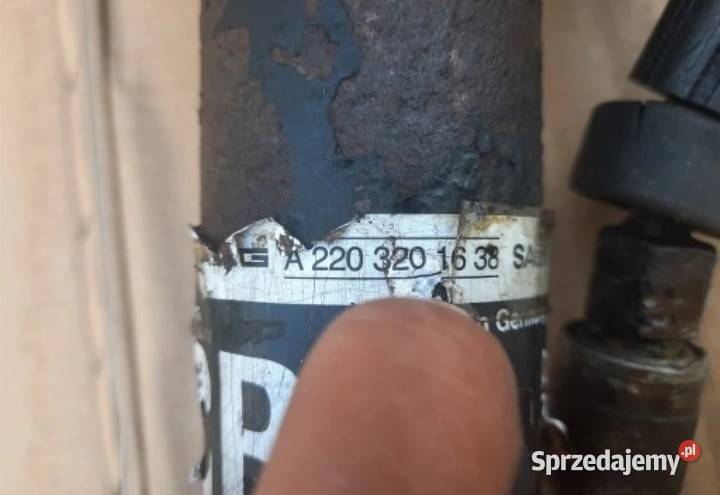MERCEDES CL W215 W220 AMG AMORTYZATOR ABC PRZOD osobowe Osięciny