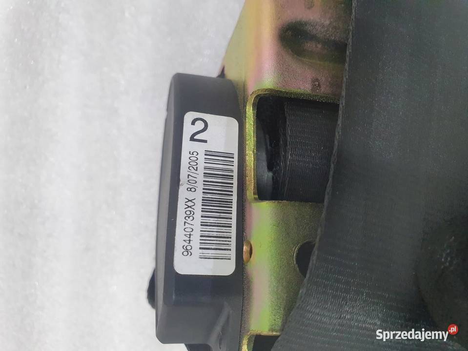 PAS LEWY TYŁ PEUGEOT 407 96440739XX osobowe Wyposażenie wnętrza