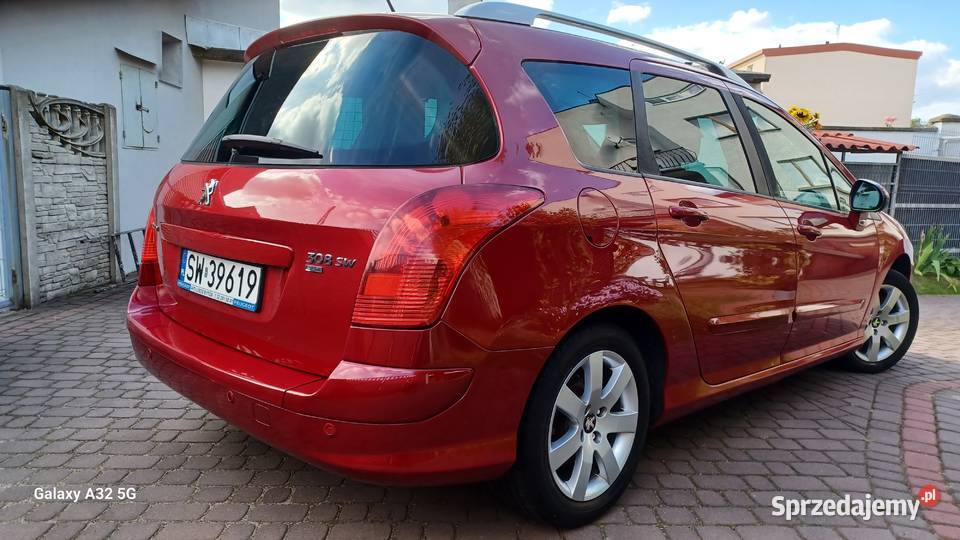 Peugeot 308 SW FL 16 eHDI 112 ŁADNYZAMIANA przyciemniane szyby Siewierz