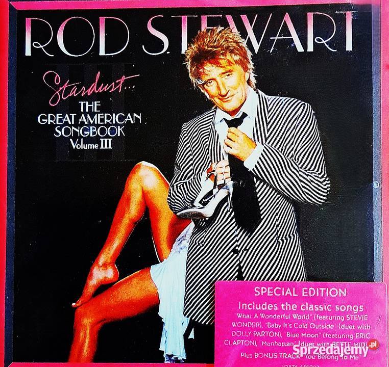 Znakomity Album CD ROD STEWARD i Przyjaciele Poznań