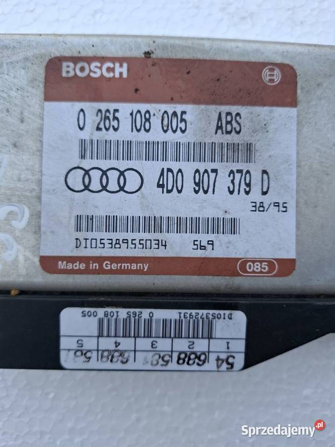 Komputer Sterownik Silnika Audi A4 B5 4D0907379D osobowe Wisznice