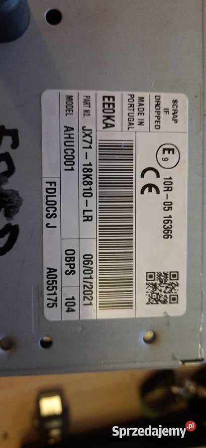 FORD FOCUS MK4 RADIO NAWIGACJA JX7118K810LR Siechnice