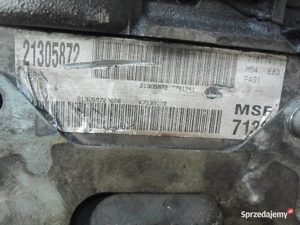 BMW X3 X5 5 30 B M54B30 231 175 05r silnik Kielce