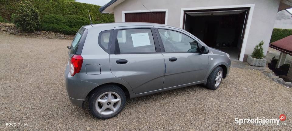 Chevrolet Aveo 12 2011 podkarpackie Sanok