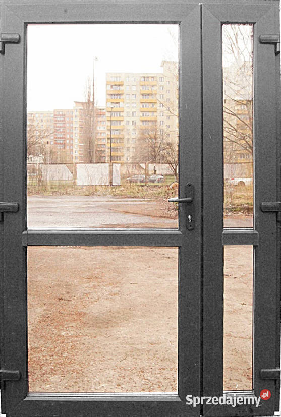 nowe drzwi antracyt 110x210 wzmocnione szczelne