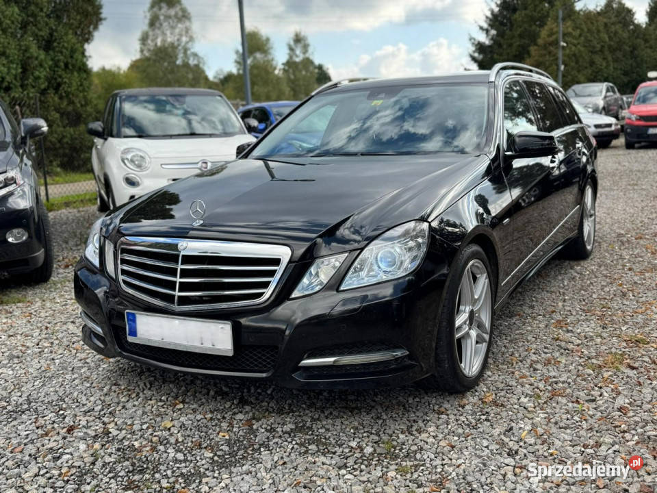 Mercedes E 220 E 2012 avantgarde SKÓRA nowy 4/5 Łodygowice