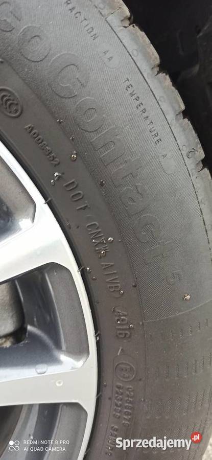 Komplet kół 5x1143 z oponami letnimi Chojnów