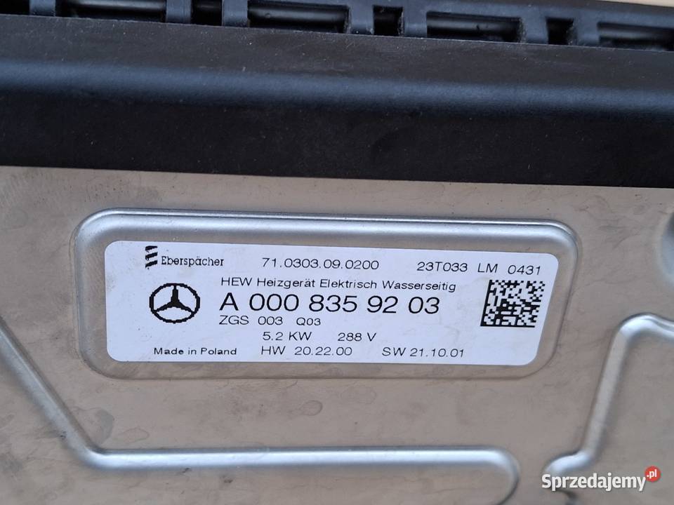 MEREDES GLC X254 W254 CKLASA W206 NAGRZEWNICA Motoryzacja Bieleń sprzedam
