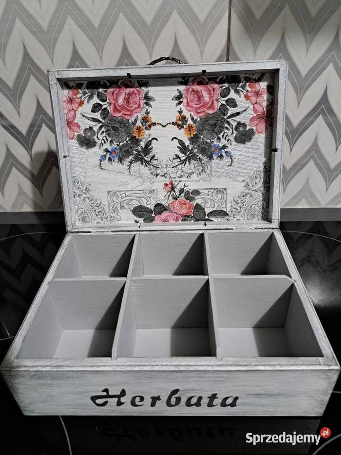 Herbaciarka róże decoupage opolskie Kędzierzyn-Koźle
