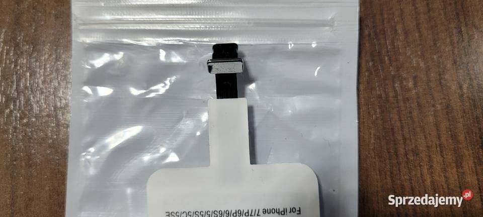 Adapter QI odbiornik ładowania indukcyjnego iOS Sosnowiec sprzedam