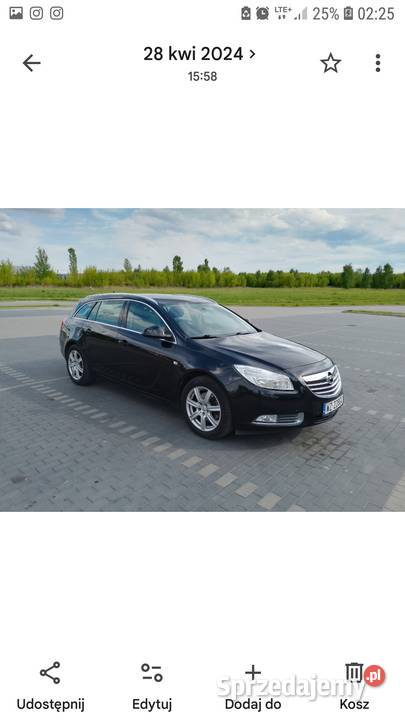 OPEL INSIGNIA A SPORT TOURER AUTOMAT 160 20 CDTI radio mazowieckie Sochaczew