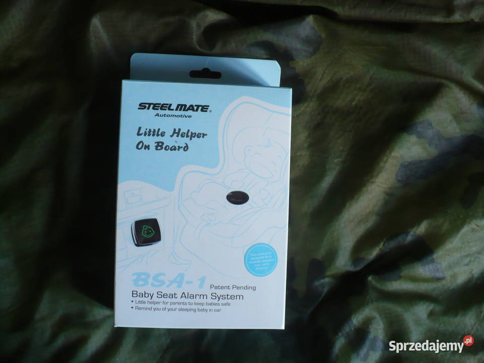 Baby Alarm Steelmate BSA1 alarm zostawienia