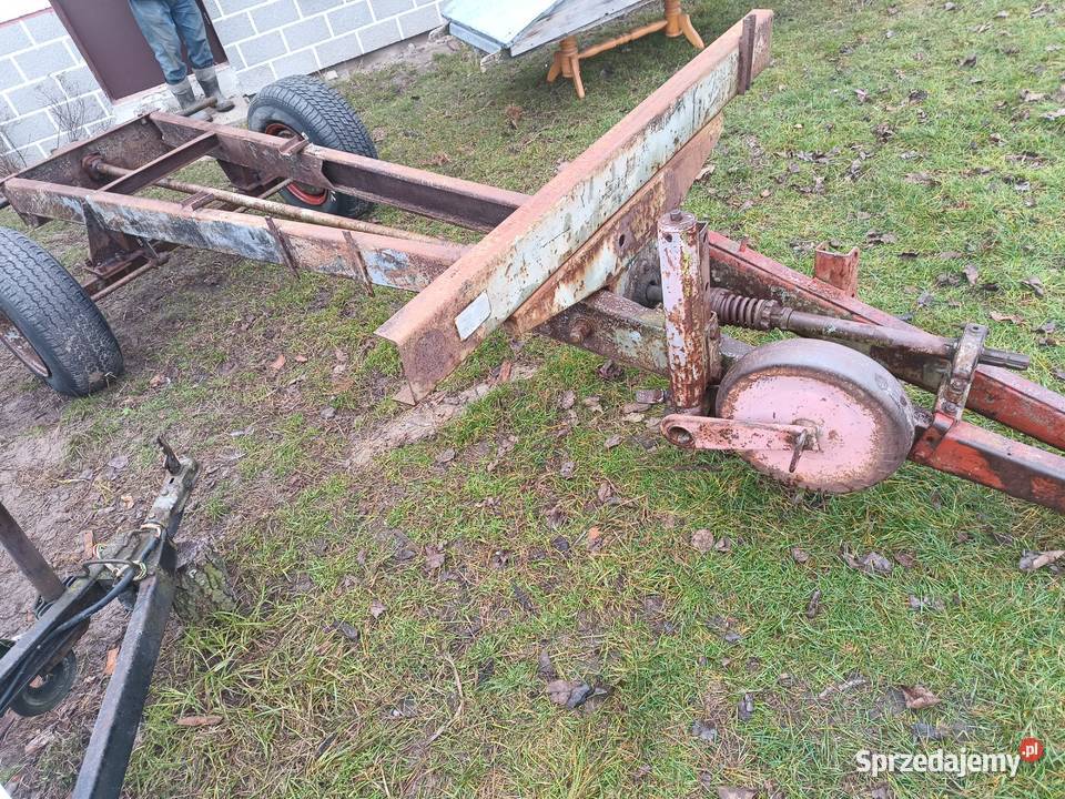 Sprzedam oś z kołami komplet i koła balonowe