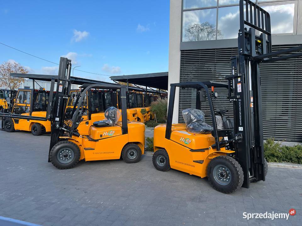 Wózek widłowy elektryczny 25T triplex nowy śląskie Katowice