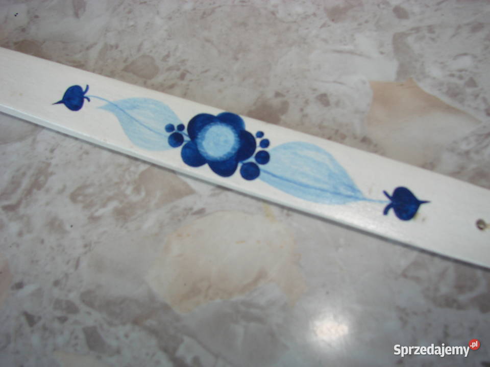 długa drewniana łycha dekoracyjna Pruszcz Gdański