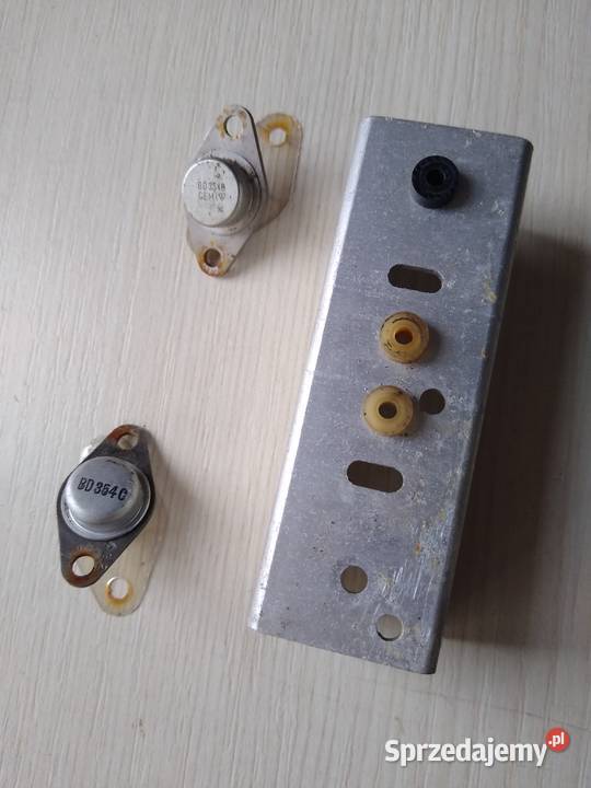 Para tranzystorów BD354BBD354C z radiatorem mazowieckie Prostyń