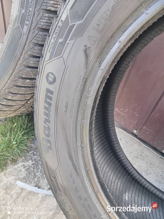 opony zimowe BARUM 20555R16 komplet Super Stan świętokrzyskie Kielce sprzedam