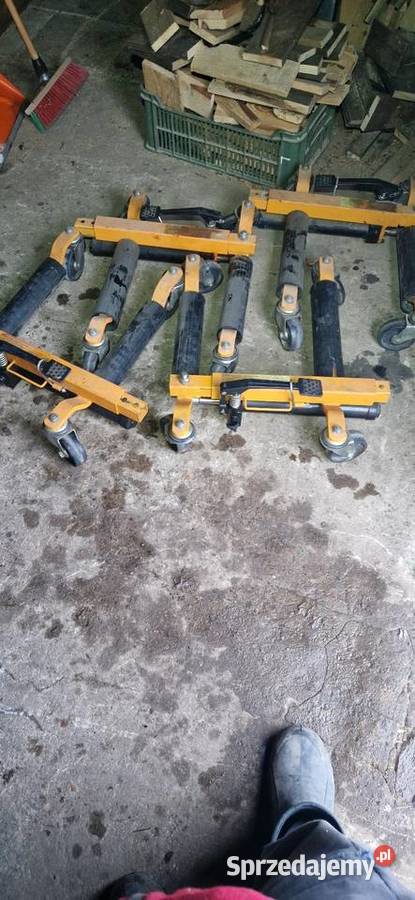 Podnośniki hydrauliczne Podnośniki punktowe (żaby) Obręb