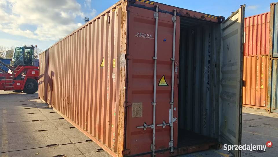 Kontener morski 12 metrowy 40 HC Pewny Kontener Płock