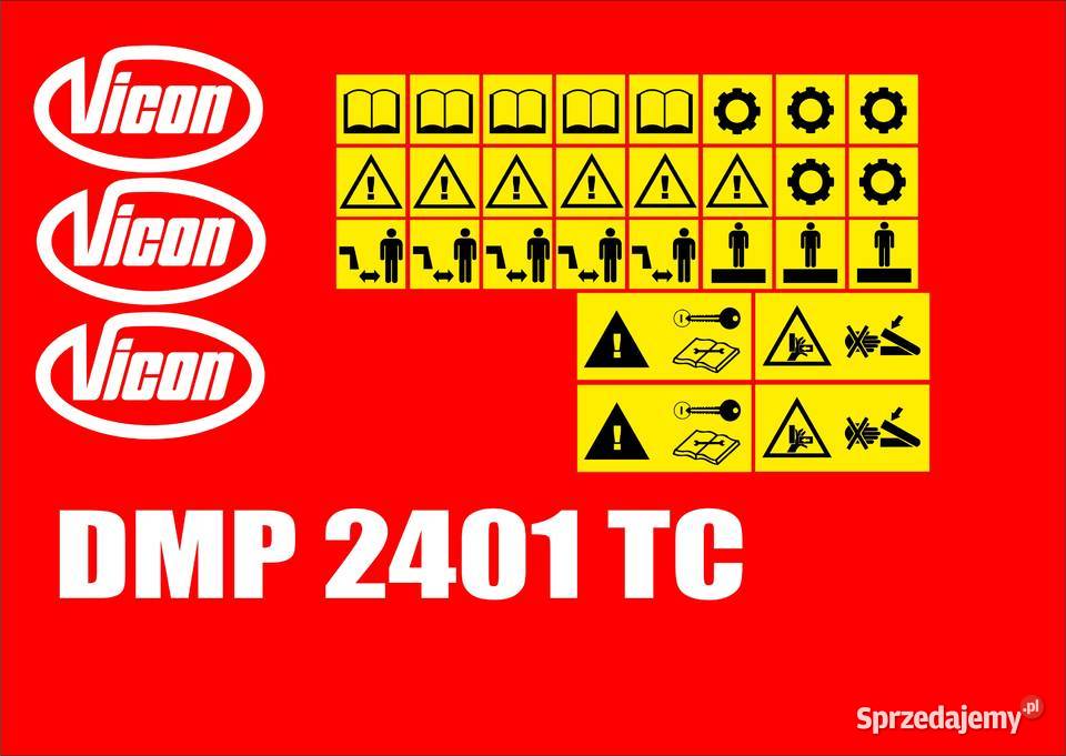 Naklejki vicon dmp 2401 tc zamienniki Bydgoszcz