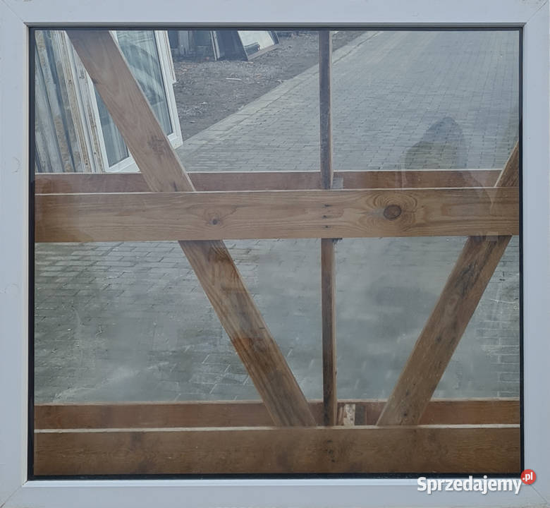 OKNA KacprzaK Witryna 114X102 FIX Używany PCV Siedlce