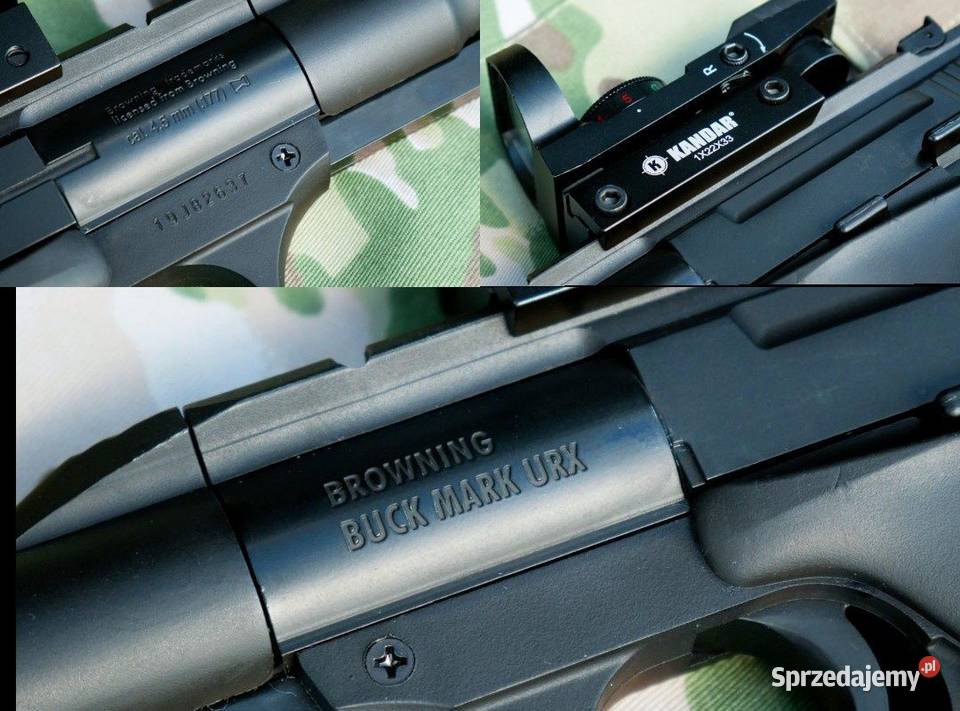 Crosman Nitro wiatrówka luneta pistolet Browning Sochaczew