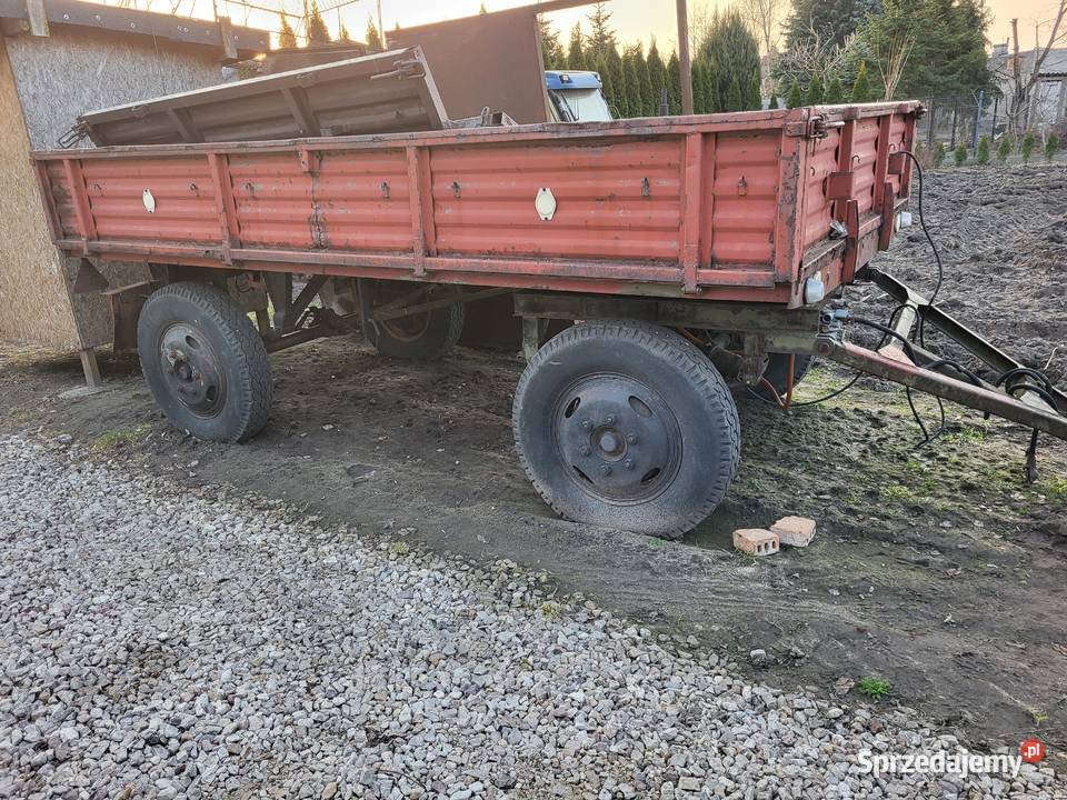 Przyczepa wywrotka mazowieckie Wiskitki