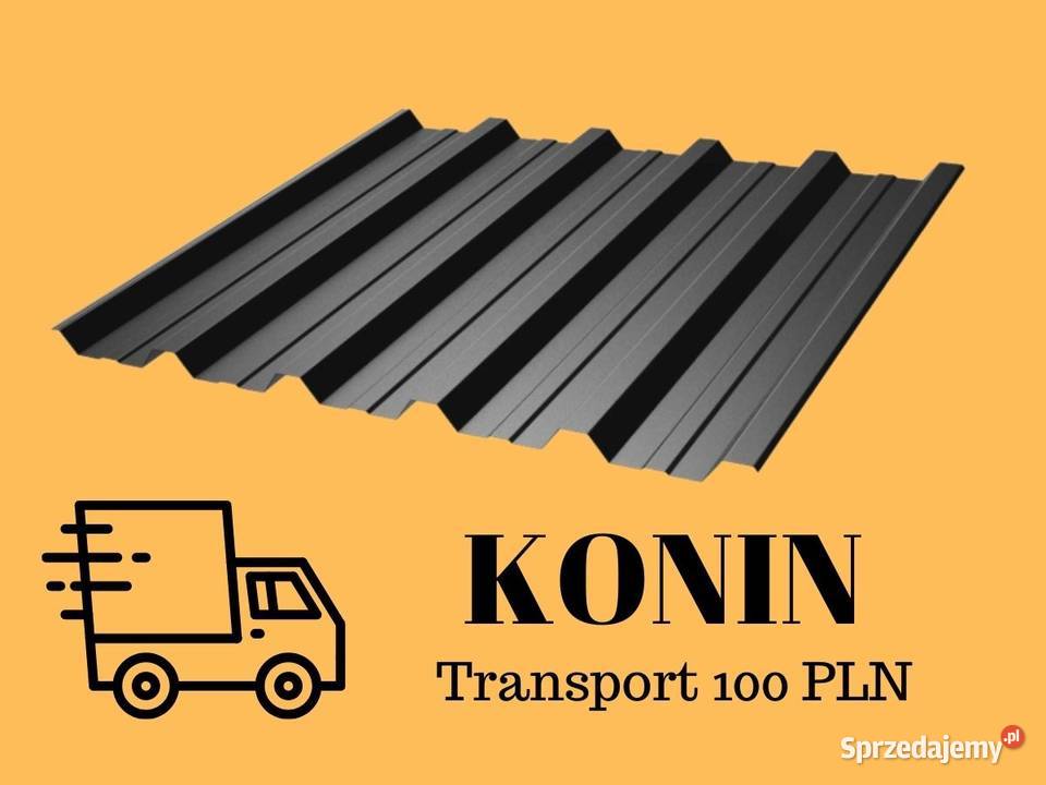 Blacha trapezowa m2 14 PLN transport do Konina Konin