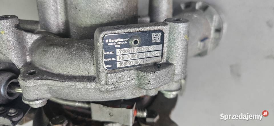 Turbo turbosprężarka Renault Dacia Nissan 15 DCI Słońsk sprzedam