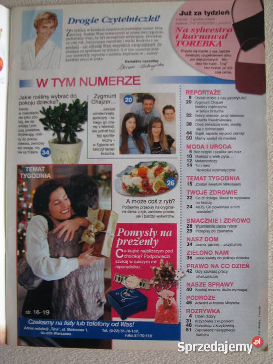 Magazyn Tina 47 i 50 z 2003 r Świat w oczach Brzegi