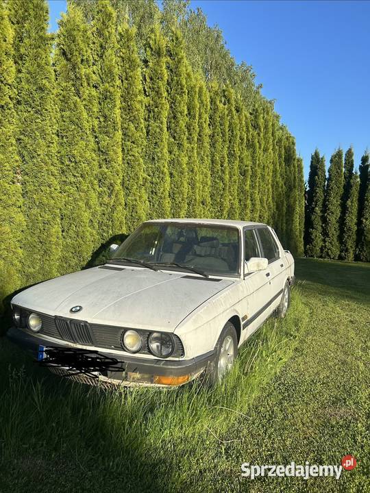 BMW e28 524 turbodiesel 1988r Samochody osobowe