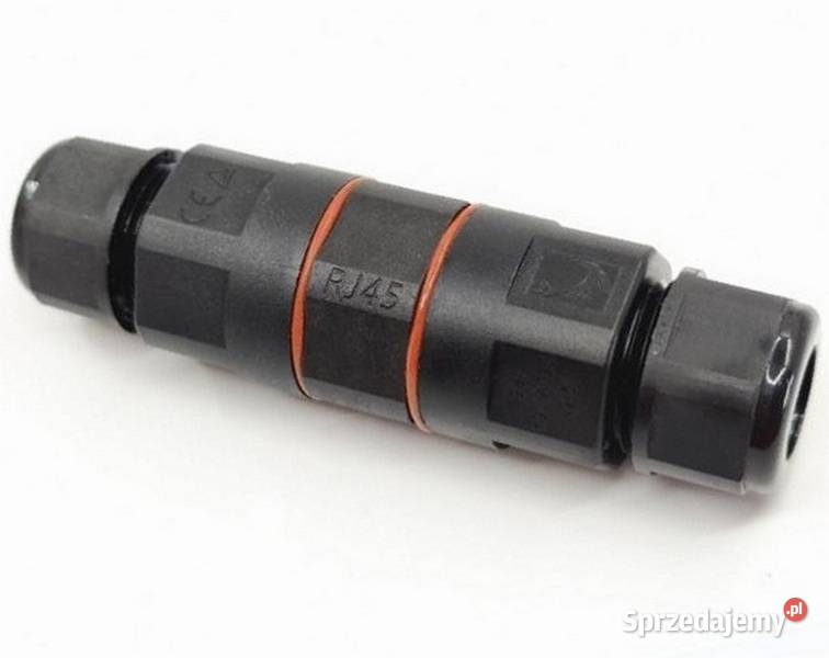 Mufa hermetyczna 2x RJ45 LAN IP68 złącze kabla Siemianowice Śląskie