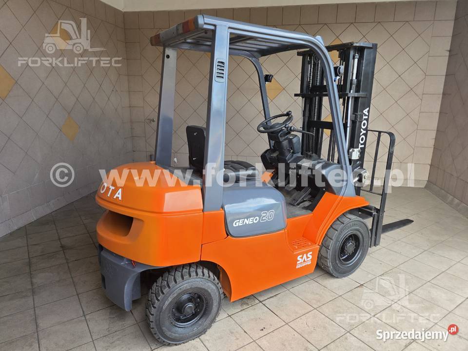 Wózek Widłowy TOYOTA 7FDF20 TOYOTA 7FD20 widlak diesel Lędziny