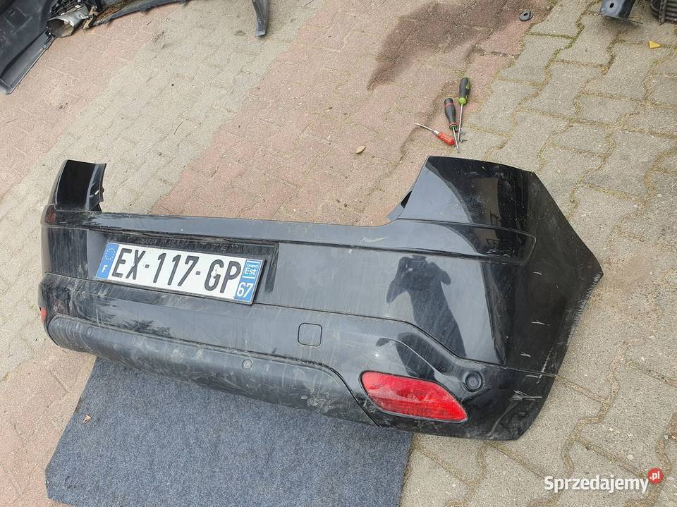 ZDERZAK TYLNY TYŁ CITROEN C4 I EXL KOMPLET PDC Zderzaki Motoryzacja