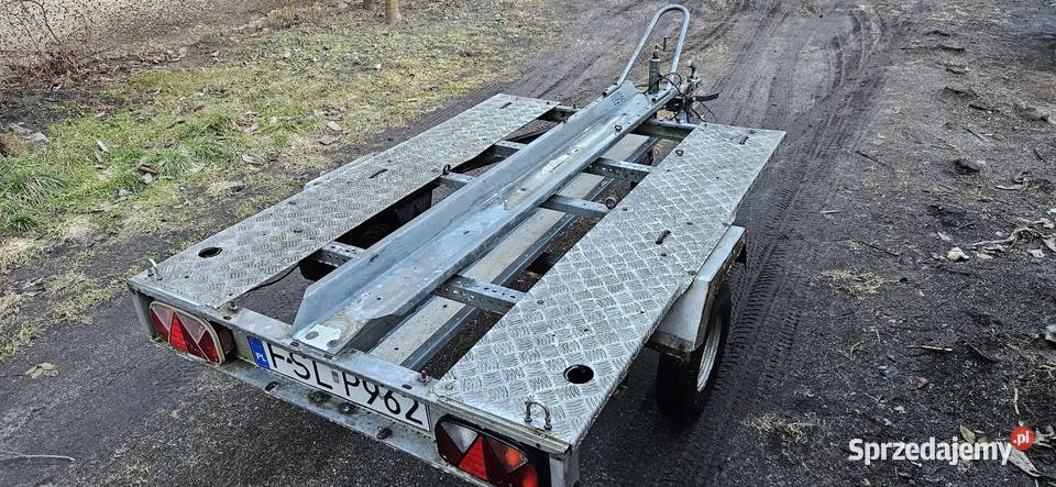 SamDMC 420ZarejestrowanaPrzyczepa pod traktorek towarowe Motoryzacja Barlinek