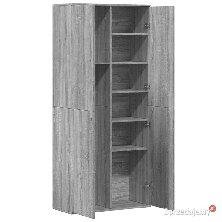 Wysoka szafka szary dąb sonoma 80x35x180 Warszawa sprzedam