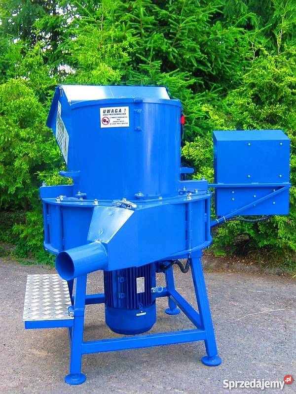RĘBAKOMŁYN NOŻOWO BIJAKOWY z dwoma zasypami Moc