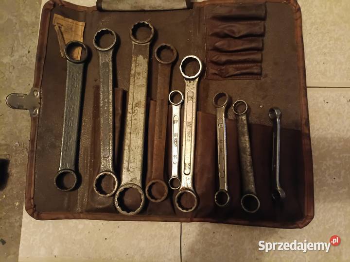 Klucze płaskie oczkowe Klucze