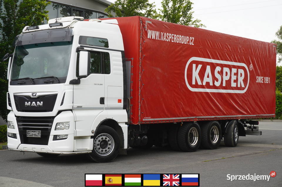 MAN TGX 35580 E6 8x44 Plandeka 23 EPAL 4 oś Kraków