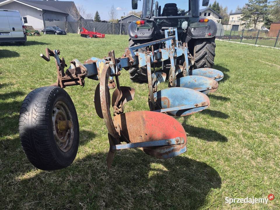 Pług zagonowy overum 4 skibowy 31 duzy wysoki Majdan Górny