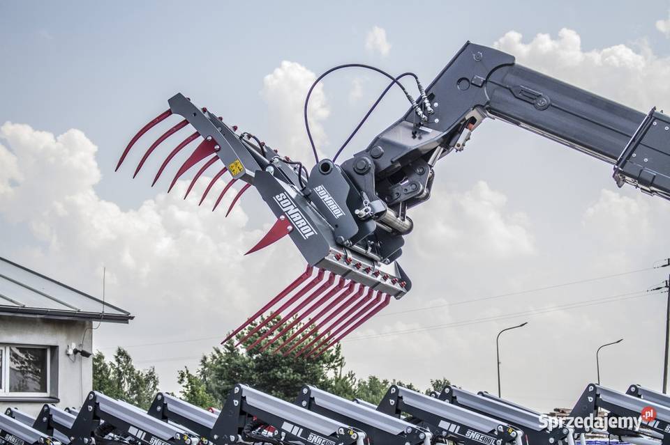 Chwytak łyżkokrokodyl do ładowarek teleskopowych łódzkie Mroczków Duży