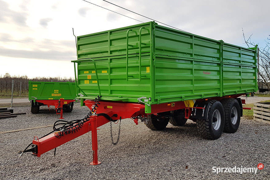 Przyczepa rolnicza tandem Wodziński nieuszkodzony